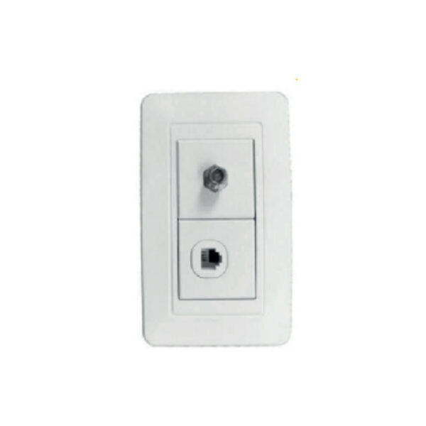 Toma Telefónica + Coaxial