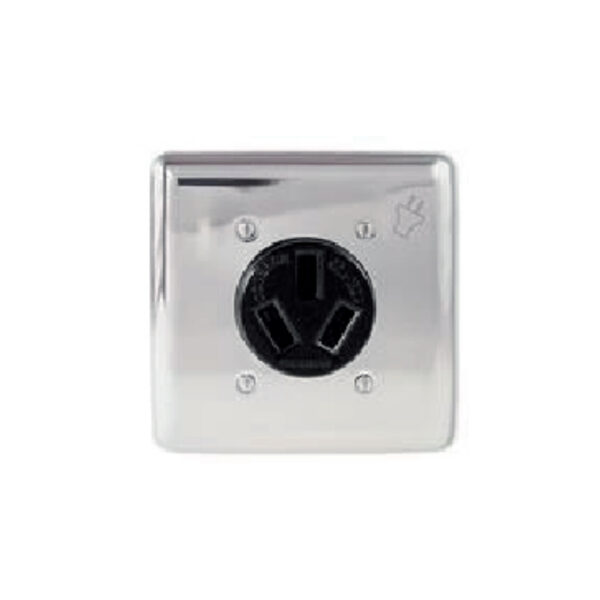 Toma Trifilar De Incrustar 50 A / 250 VAC