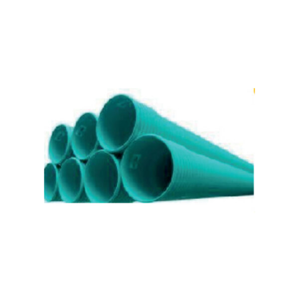 Tubo PVC Corrugado Verde x 6m 3", 4", 6"